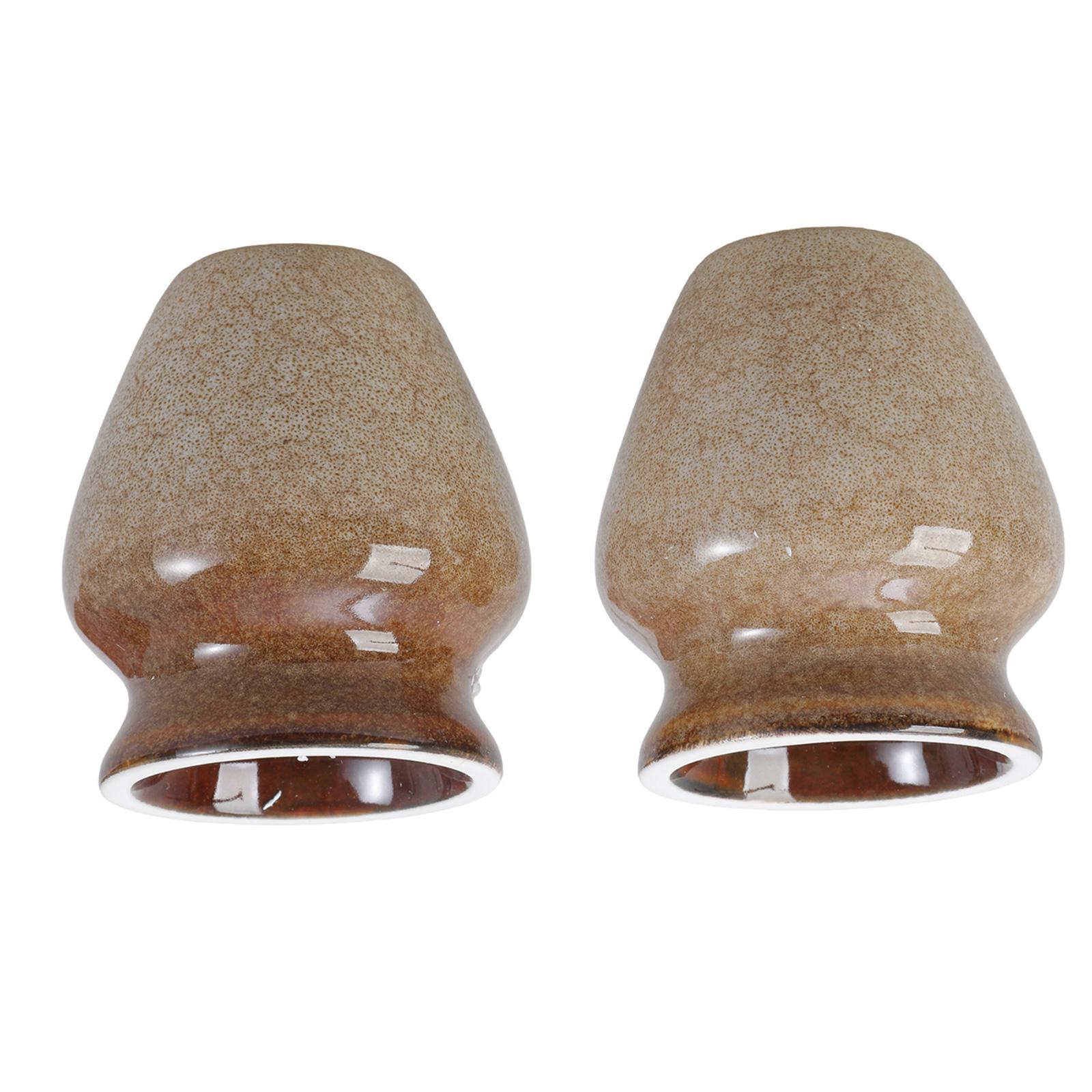 

Керамический держатель для венчика матча ручной работы Подставка для чайного венчика Аксессуар для традиционной чайной церемонии Компактный декор для чайного домика белый