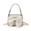 Minimalist Pu Butterfly Knot Shoulder Bag For Daily Casual Wear