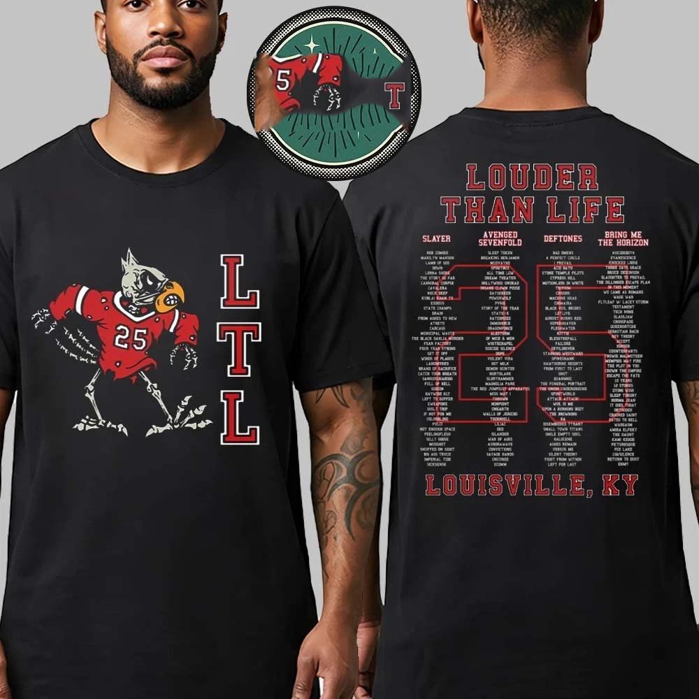 Louder Than Life Festival 2025 Merch Cardinal Sin T Shirt Full Size S-3XL Unisex T-Shirt M