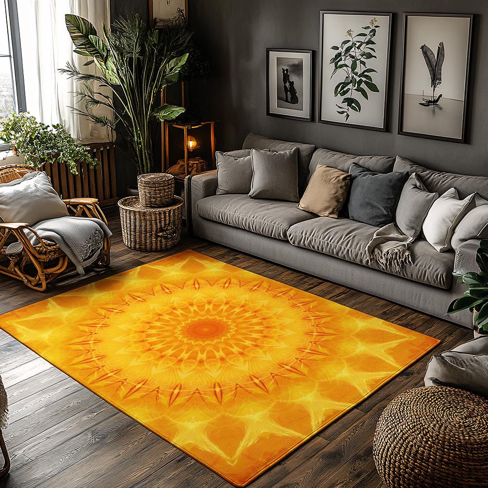 Stylish Modern Abstract Area Rug Non Slip Doormat Home Decor Living Room Bedroom Floor Mat Indoor Outdoor Carpet Runner 50x80cm