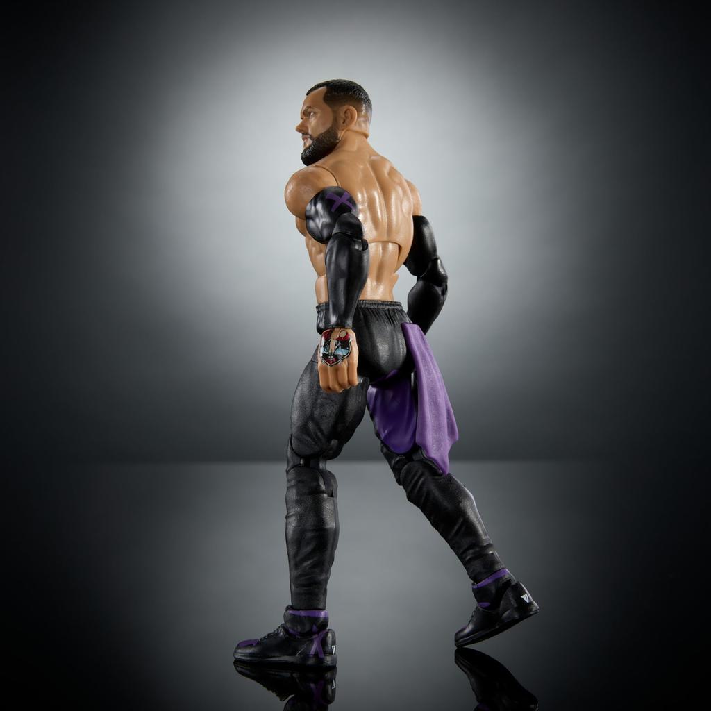 Mattel WWE Elite Action Figure & Accessory, Series #107 Finn Balor 6-Inch Collectible with 25 Points of Articulation and Interchangeable Hands