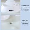 450ml Lovely Bath Bear Air Humidifier Usb Charging 2000mah Battery Powered Wireless Ultrasonic Cool Mist Maker Water Diffuser