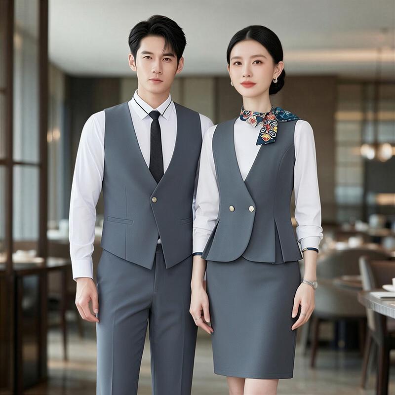Professional Vest Uniform Set