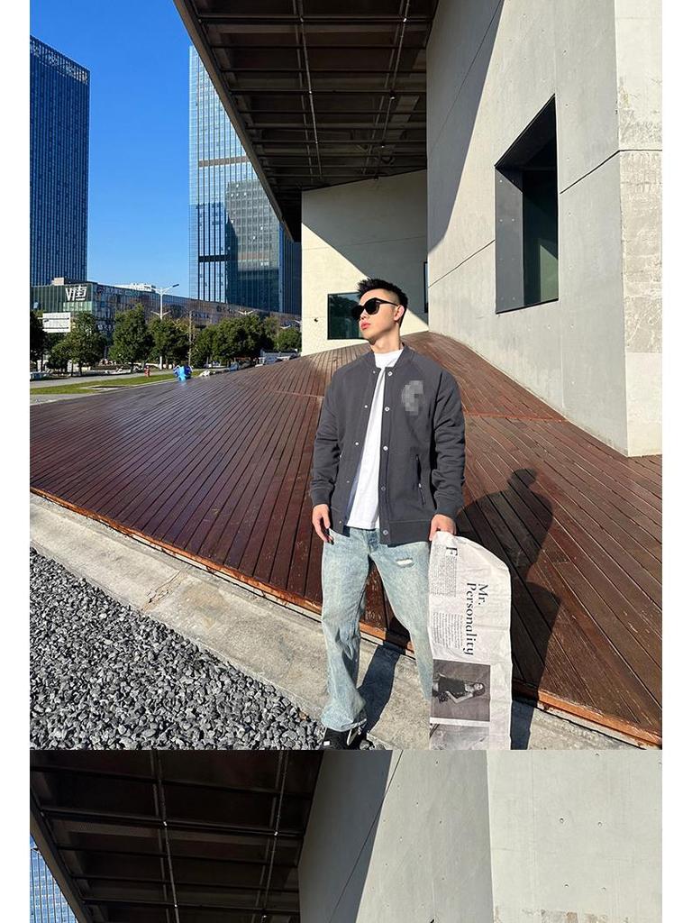 Unisex Cotton Saddle Nail Patch Hoodie - Warm, Versatile, Stylish Autumn/Winter Outerwear