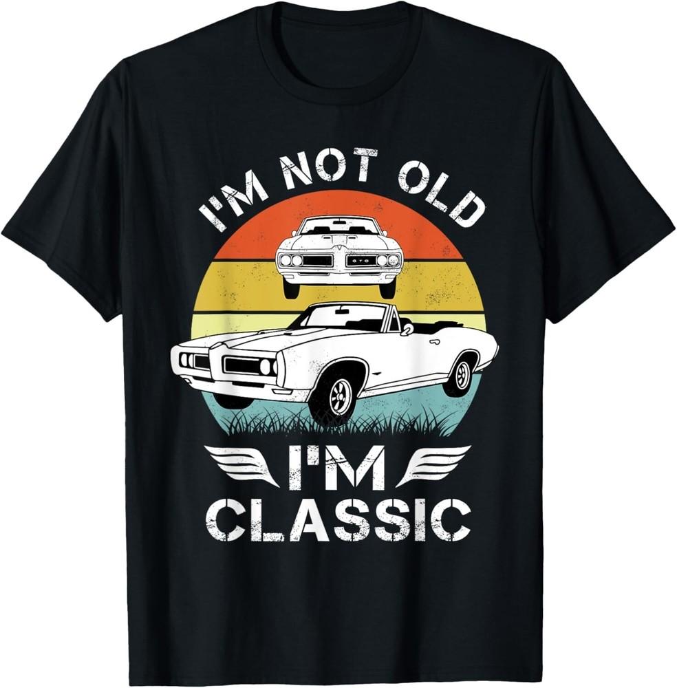 1968 68 GTO Classic Car Old School Muscle Car Gift Unisex TShirt Unisex T-Shirt XXXXL