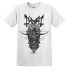 Men T-shirts Mayhem Norwegian Band Black Metal Rock Dark Wind Red American Retro Punk Street Men's and Women's Crewneck T-shirts