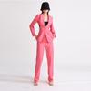2025 Spring Women's Elegant Hollow Waist Suit: Jacket & High-Waisted Trousers