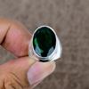 Chrome Diopside Genstone Handmade 925 Sterling Silver Jewelry Ring Size 6 KKG-491