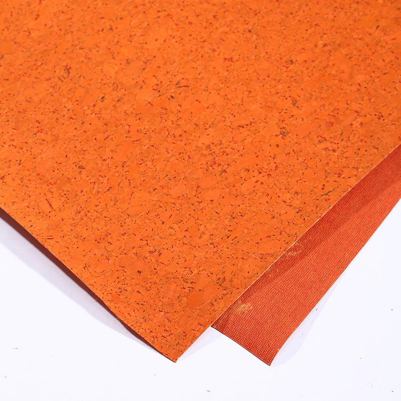 100x138cm Soft Natural Cork PU Leather Fabric for DIY Furniture Background Bags Sofa Car Decoration Upholstery Craft Material