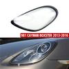 For Boxster Cayman 981 2013-2016 Front Headlight Lens Headlamp Cover Transparent Lampshade Car Light Shell Parts
