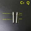 Rocker Shaft Pin Handle Shaft Stainless Steel Knob Inner Shaft Fishing Accessories