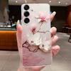 For Samsung Galaxy A17 4G 2025 Case Clear Beautiful Butterfly Flowers Printed Soft Silicone Cover For Samsung A17 A 17 5G Cases