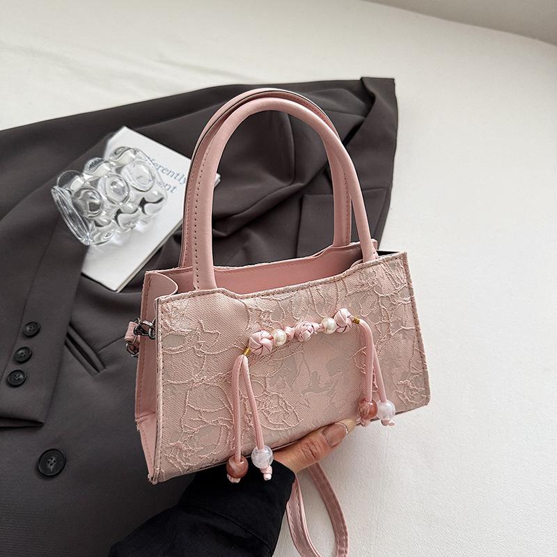 Beautiful, Fresh and Solid Color, High-end Temperament, Appearance, Women's Handbag, Versatile Shoulder Messenger Bag, Women's