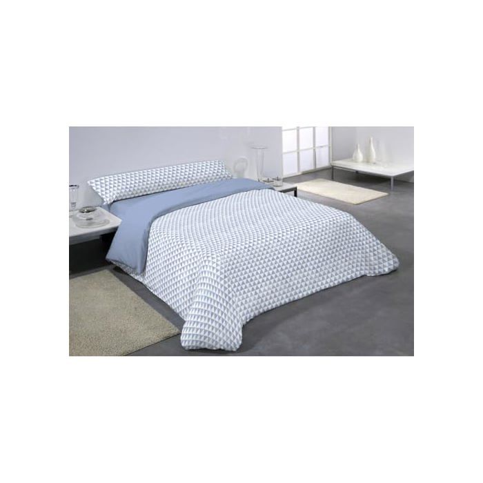 Parure de lit 3 pièces - Hosteline - Lit de 150 cm - Multicolore - Taille unique - 31x23x6 cm