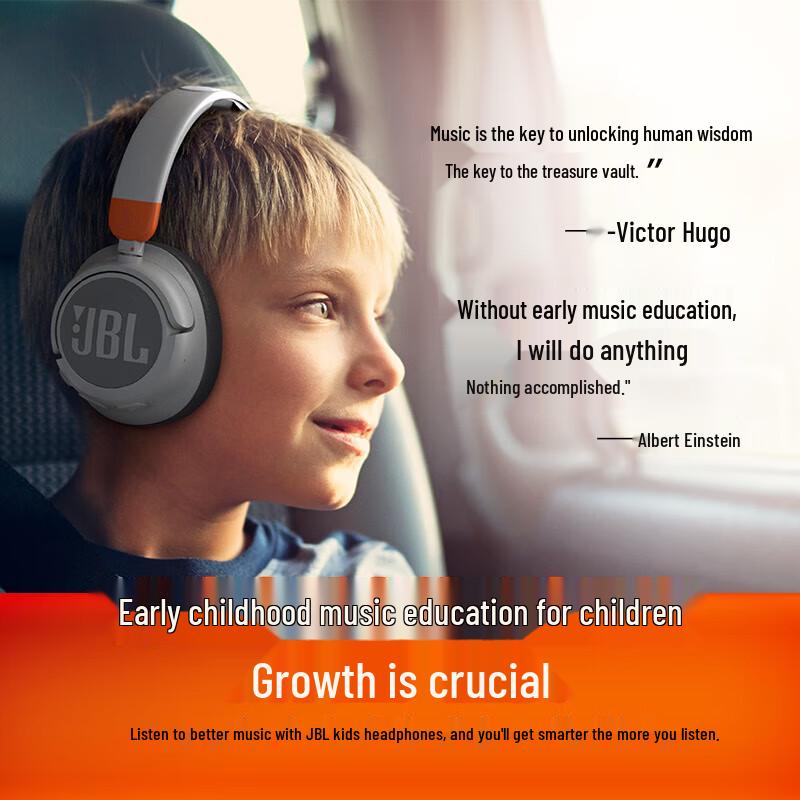 JBL JR460NC Kids Over-Ear Active Noise Cancelling Bluetooth Headphones
