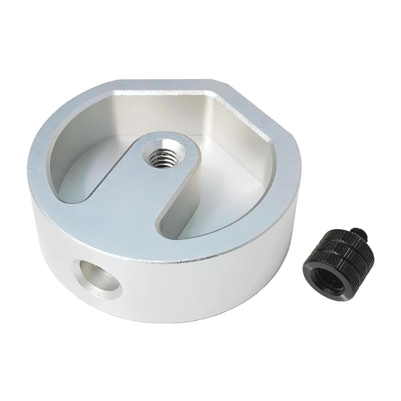 

Small Tripod Adapter Secure Thread Mount Multifunction Aluminum Mount Bracket Simple Installation for Devices 1