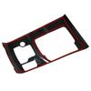 Zwart Koolstofvezel Stijl Kunststof Centrale Console Versnellingspookpaneel Cover Trim Geschikt voor Mazda CX-5 KF 2017 2018 -2024