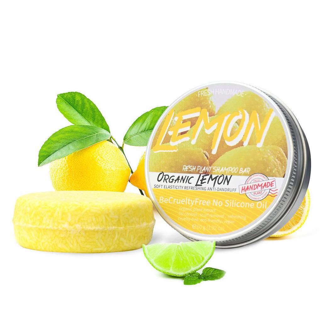 Ginger Anti-Dandruff Shampoo Soap - Refreshing Handmade Essential Oil Soap for Oil Control