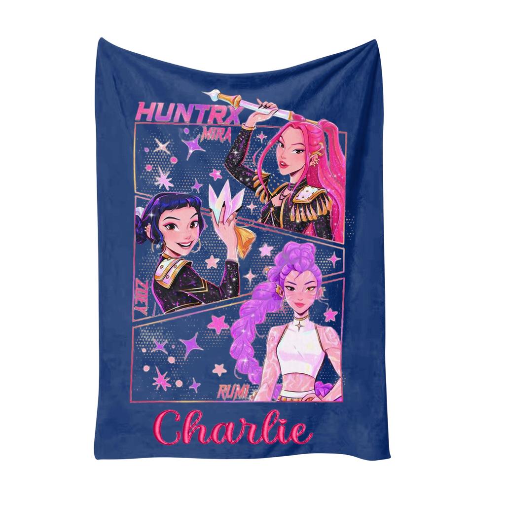 Personalized Name Custom Blanket Baby/children/teens/adults DIY Flannel Blanket