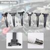 6 Pieces Ignition Coil and Spark Plugs C528 for Toyota Avalon 2000-2004