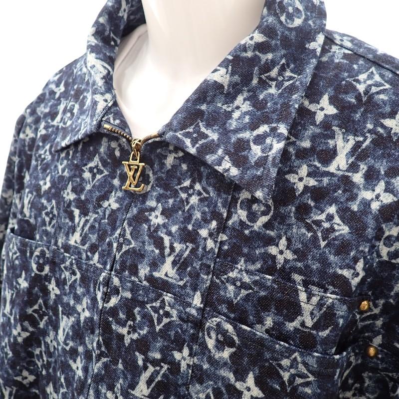 LOUIS VUITTON  54 Denim Jacket blue/Indigo cotton/Polyurethane mens
