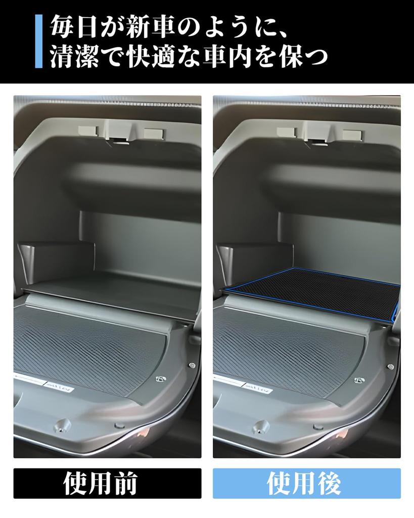 WEIPIN 2025 Suzuki Hustler Interior Rubber and Easy Custom Parts for the Hustler Blue (2nd Generation) Mat, Anti-Slip Stain-Resistant, Durable,