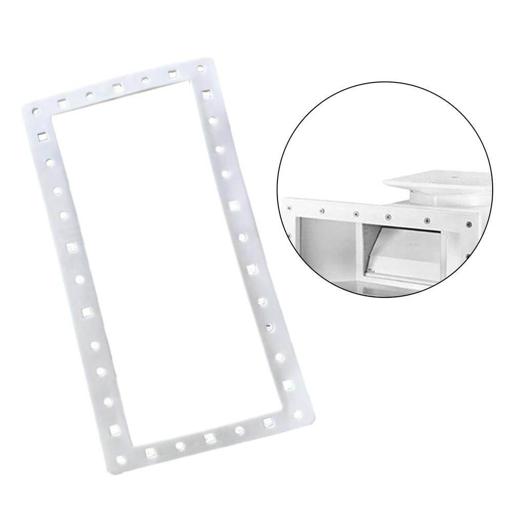 2Pcs Wide Mouth Swimming Pool Skimmer Seal Replacement for SPX1091GW SP1091LX Wide Mouth Silicone Seal Above Ground Pool