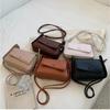 1 Pcs Small PU Leather Crossbody Sling Bags New Arrival Ladies Single Shoulder Bag Leather Hand Bag for Women