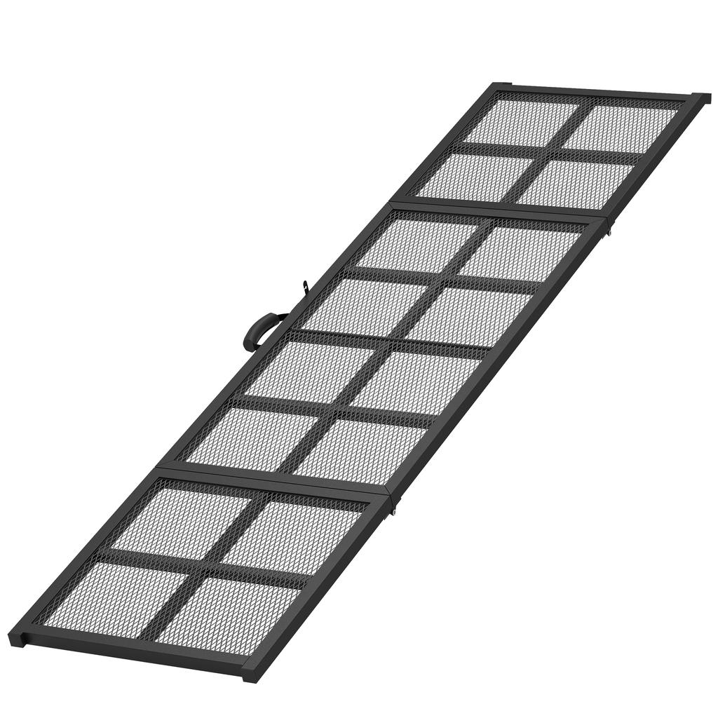 191 x 50cm Dog Ramp for Car, Extra Long Pet Stairs with Non-Slip Surface, for Large Dogs, Black