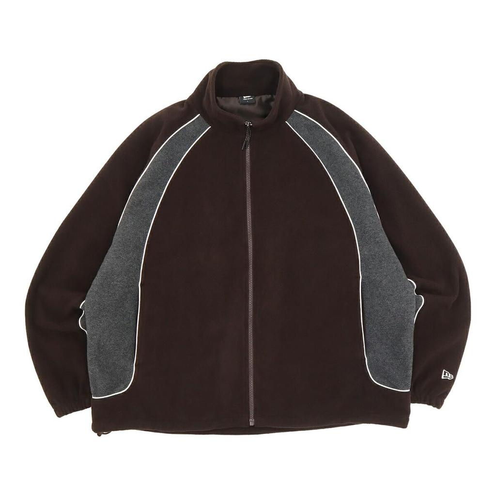 NEW ERA Fleece Jacket Oversized 15129325 NER37A7576 Burnt Wood S