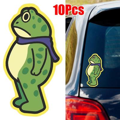 Frog Again The Machine Protest Stickers, Humor Fog Man Decals Bumper Sticker Decals for Car Window Laptop Water Bottles H1E1