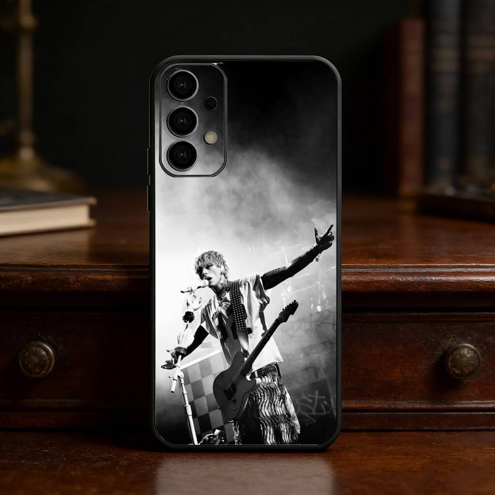 MGK LOST A-AMERICANA Phone Case For Samsung S25,S24,S21,S22,S23,S30,Ultra,S20,Plus,Fe,Lite Black Shell
