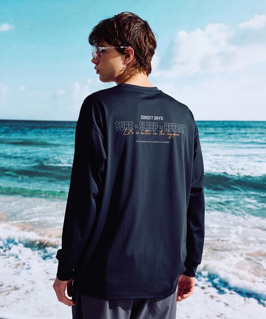 Leijibi Dry-Cooling Oversized Top Long Sleeve Rash Guard M (6 Colors) (Type B)