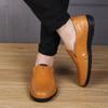 Pantofi casual realizati manual Mocasini pentru barbati Pantofi plati confortabili din piele Mocasini din piele moale38-47