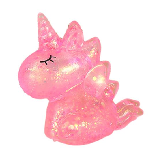 Glitter Squeeze Toy Slow Rebound Soft Elastic Pinching Feeling Cute Decompression Tool for Kids Portable Stress Reliever