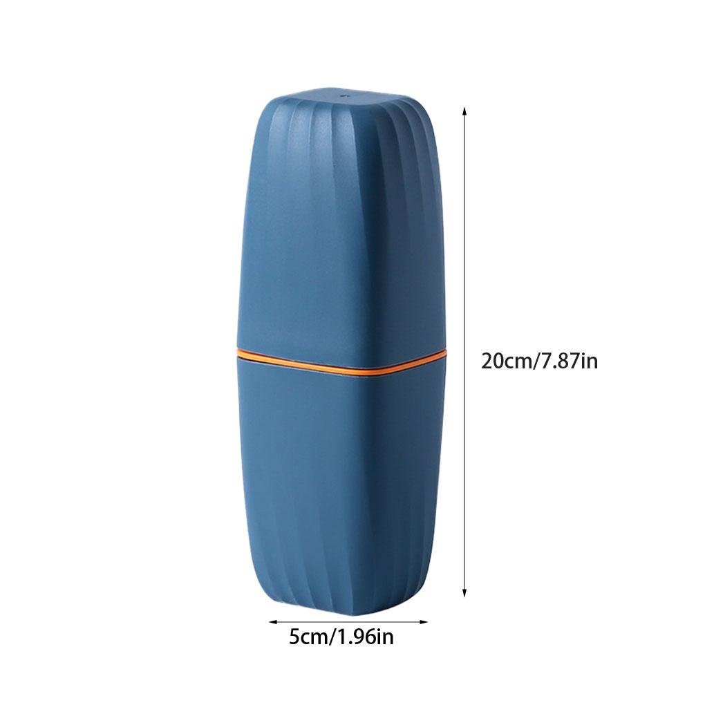 Travel Toothbrush Holder Case Lightweight And Portable Easy To Clean Toothbrush Container Durable PP