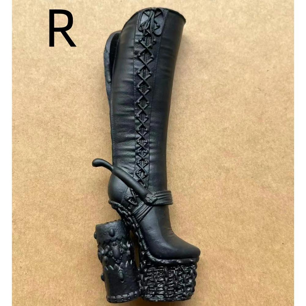 Scarpe e Stivali Colorati per Bambole Mostro in Scala 1/6 Accessori per Vestire Fai-da-te Parti di Giocattolo dalla Personalità Unica per Bambole Femminili