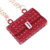 Fashionable Dollhouse Metal Chain Bag Pack Doll Bag Miniature Shopping Handbag For Clothes Accessories