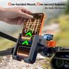 New Anti-Vibration Bicycle Phone Holder 360 Rotating Shock Absorber Quick Release Phone Mount For Electric Bike Motorcycle