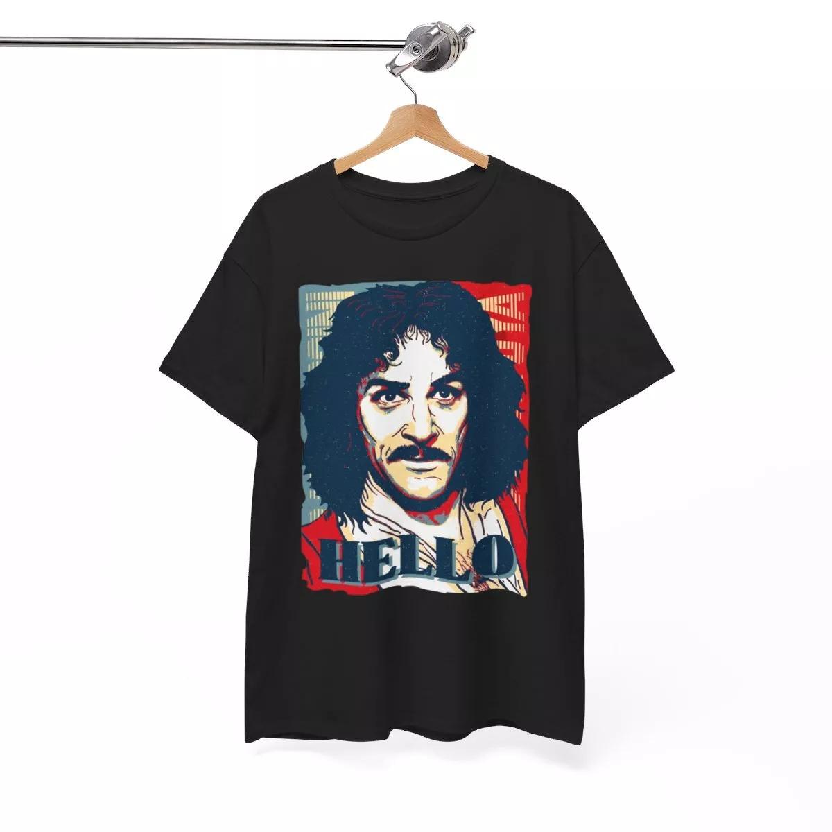 Hello Inigo Montoya The Princess Bride Retro Movie Funny Gift Unisex T-Shirt 2XL