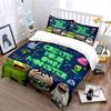 Colorful monsters and music. Bedding sets Duvet cover sets Duvet covers Pillowcases(1*Duvet Cover 2*Pillowcases without duvet insert)