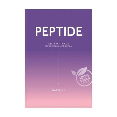 Masque En Tissu - BARULAB - The Clean Vegan PEPTIDE Mask - 23 G - Végétalien - Non Comédogène