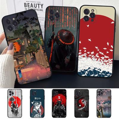 Pouzdro na telefon z japonského umění pro iPhone Samsung Galaxy Redmi Xiaomi Oppo OnePlus Note SA 7 8 9 10 11 12 13 14 20 21 22 23 53 54 Pro Max Plus Ultra
