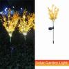 IP65 Waterproof Solar Courtyard Lights Ground Plug Lamp Solar Garden Lights  Balcony Decoration