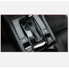 2pc For Honda Civic 2016- Gear Shift Frame Cover Central Console Gloss Black