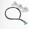 Ethnic Wind Turquoise Double Layer Korean Velvet Collarbone Chain Choker Sweet Cool Simple Necklace Female Jewellery