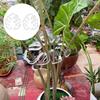 Monstera Shaped Plant Support Easy Installation Decorative Plant Stand Leaf Shape Plants Pole Sturdy Alloy Support Pile Garden