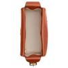 Coach Turnlock Backpack Bag Cow Leather Shoulder Bag Small Size Women's Amber Brown