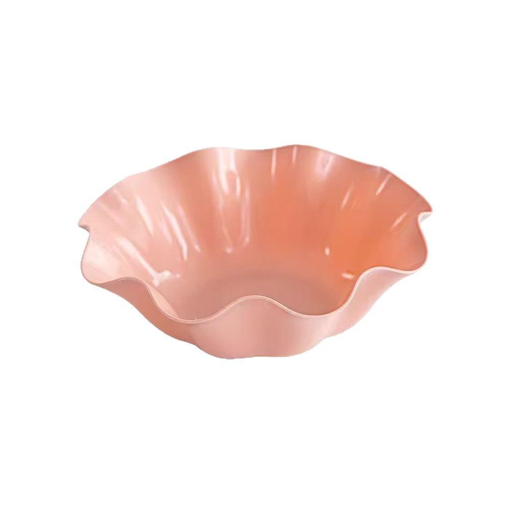 European Style Plastic Fruit and Snack Plate for Home and Office