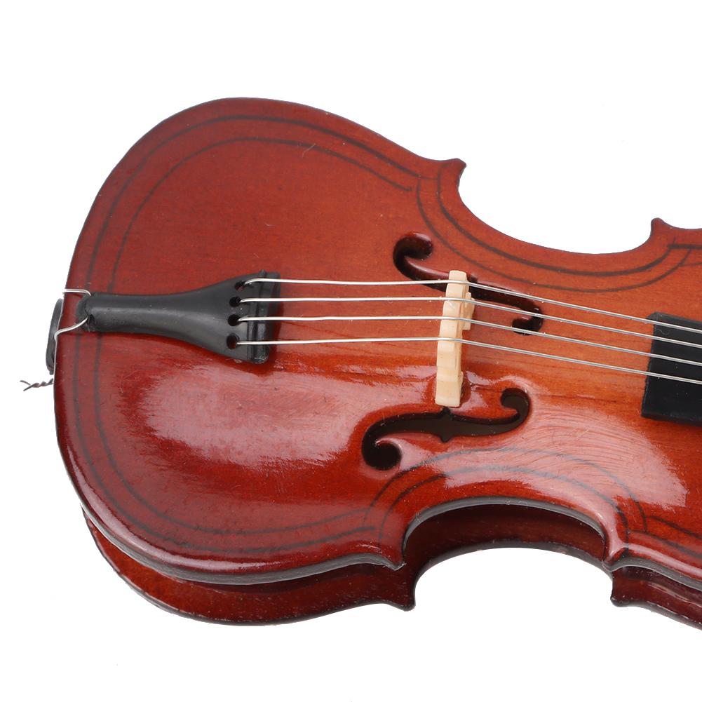 10cm   Wooden   Cello - Exquisite   Musical Instrument Ornament for Desk Decor, Collectible with Box